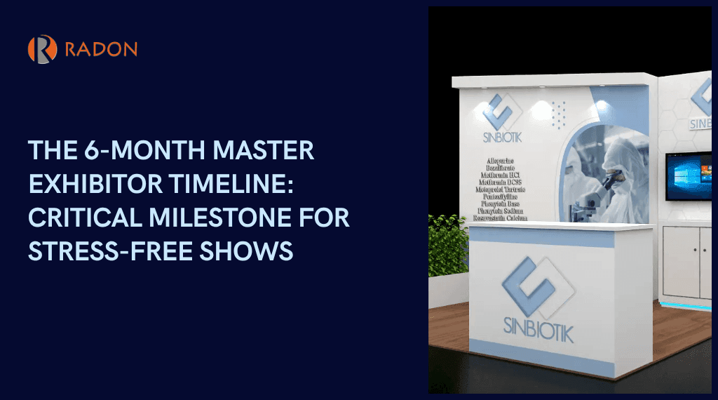 6-Month Master Exhibitor Timeline