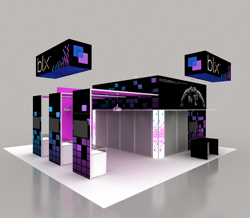 trade show booth custom design