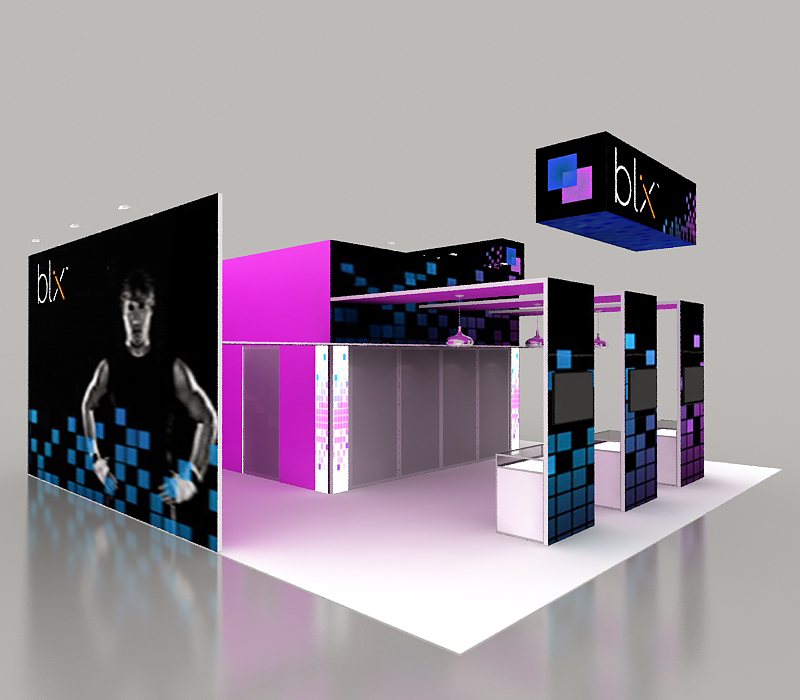 trade show booth custom design