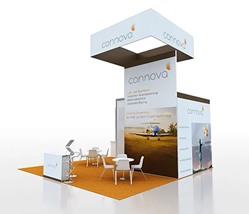 20x20 trade show booth designs
