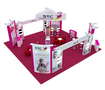 30x30 trade show booth designs