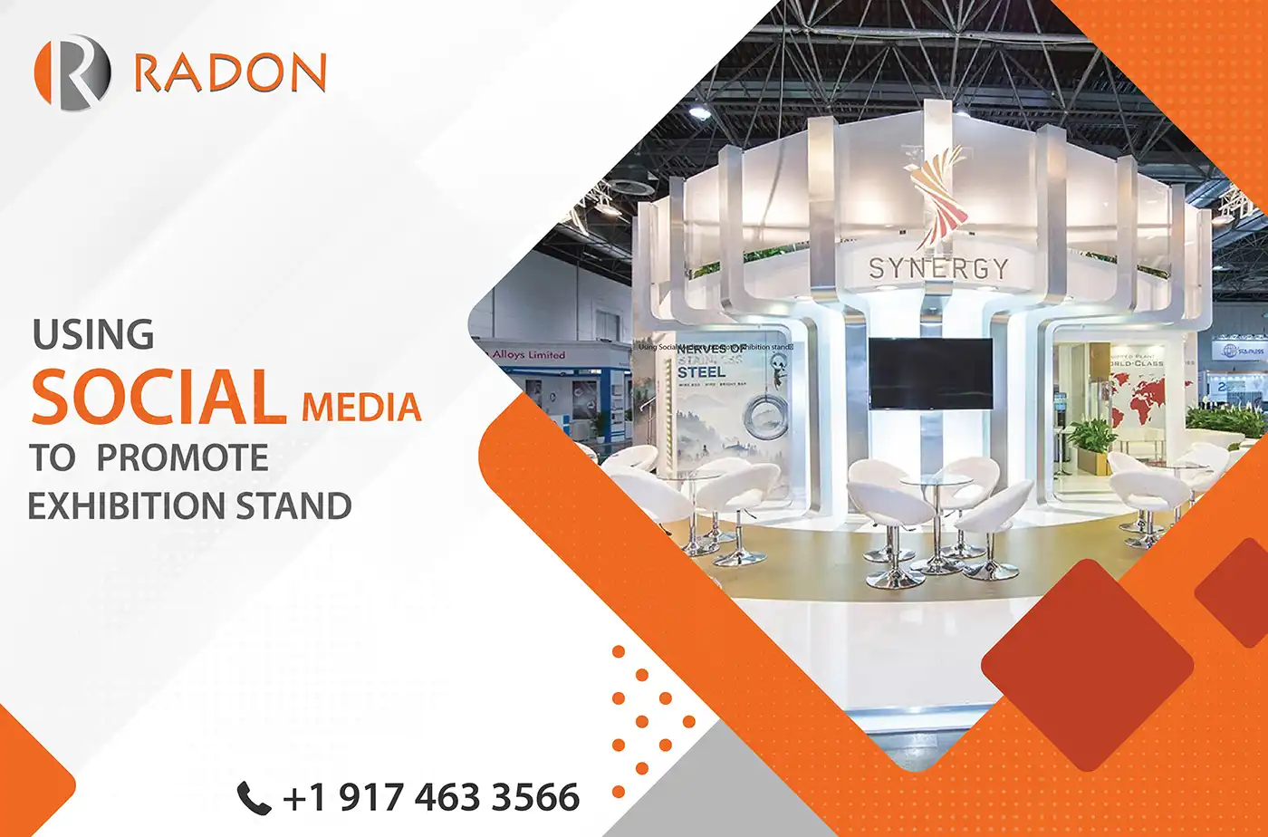 Using Social Media to promote exhibition stand