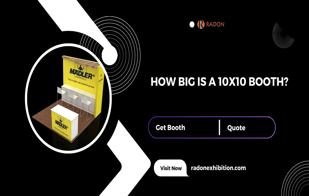 HOW BIG IS A 10X10 BOOTH