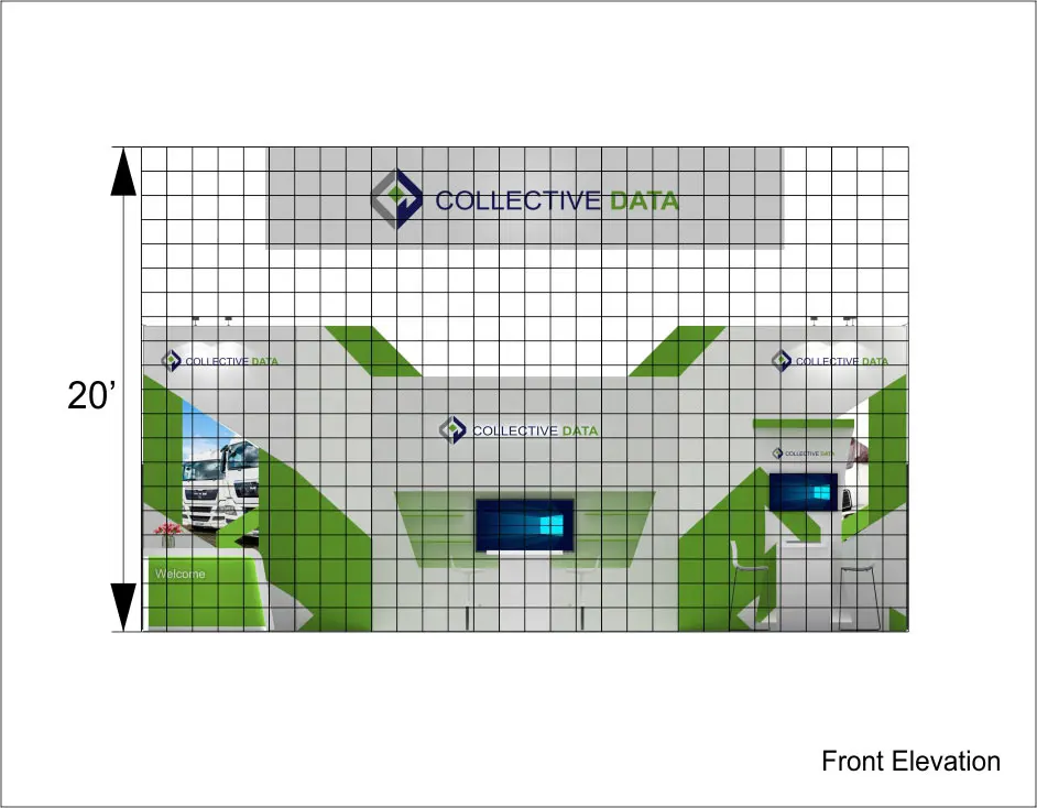 High-quality 20x30 booth rental services