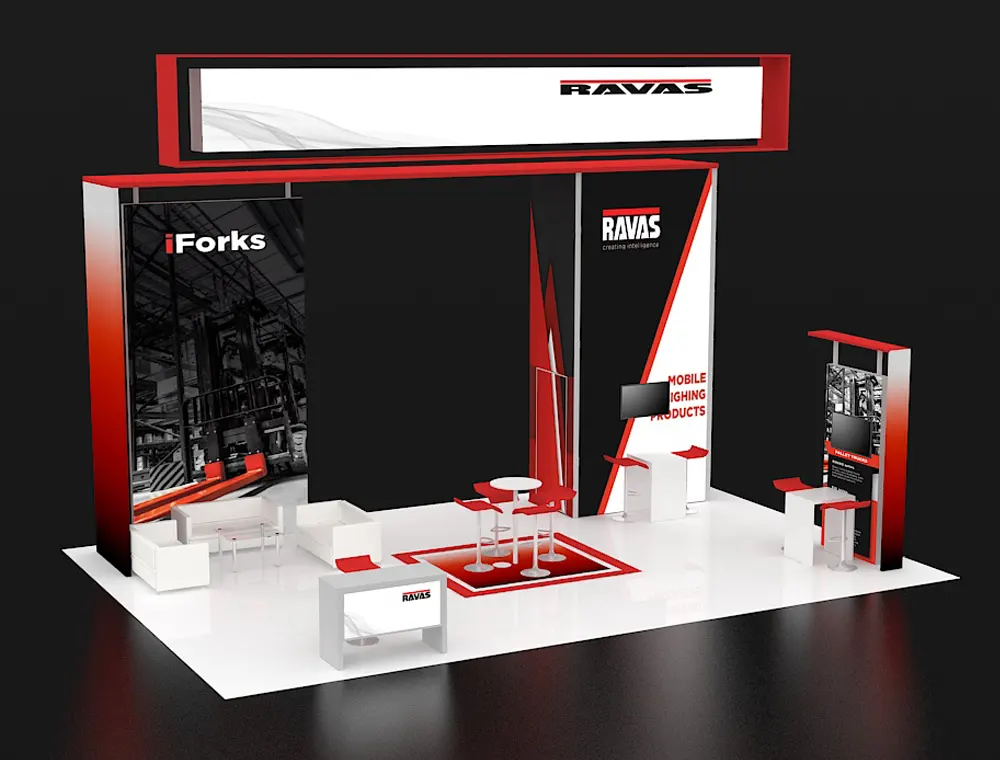 20x30 trade show booth