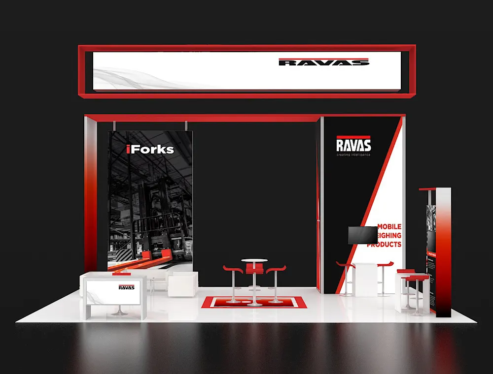 20x30 trade show booth