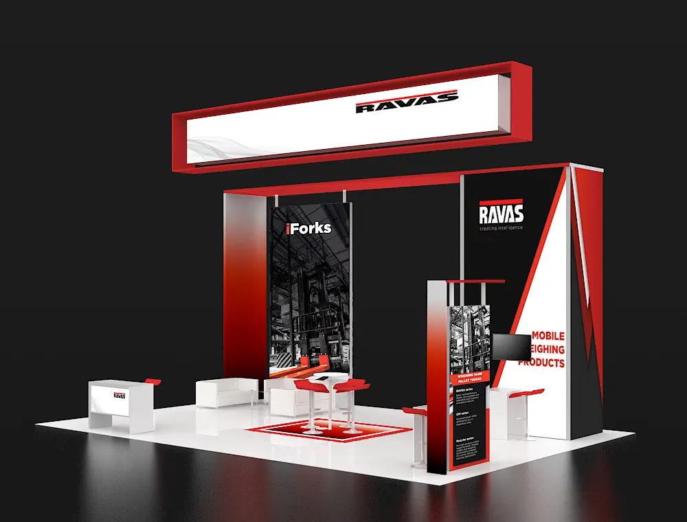 20x30 trade show booth