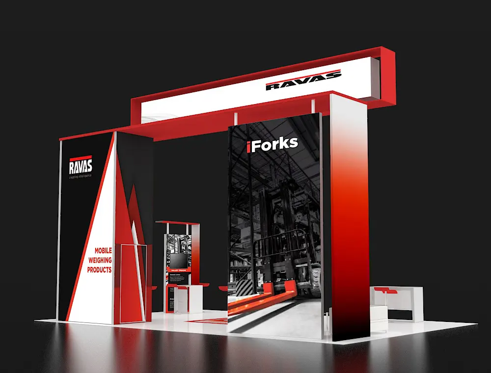 20x30 trade show booth