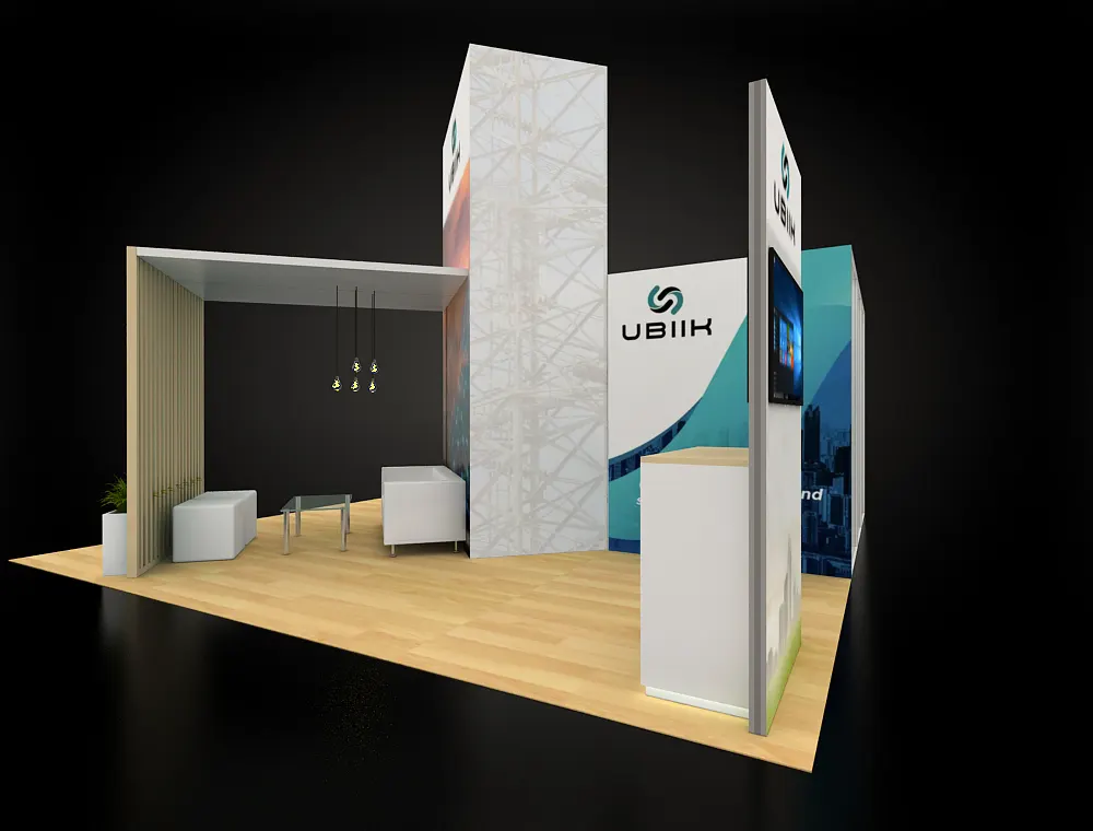 Innovative 20x20 trade show booth design ideas