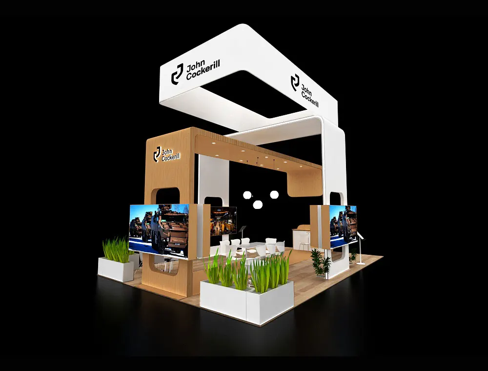 20x30 trade show booth ideas