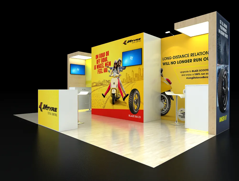 Creative 10x20 booth concepts