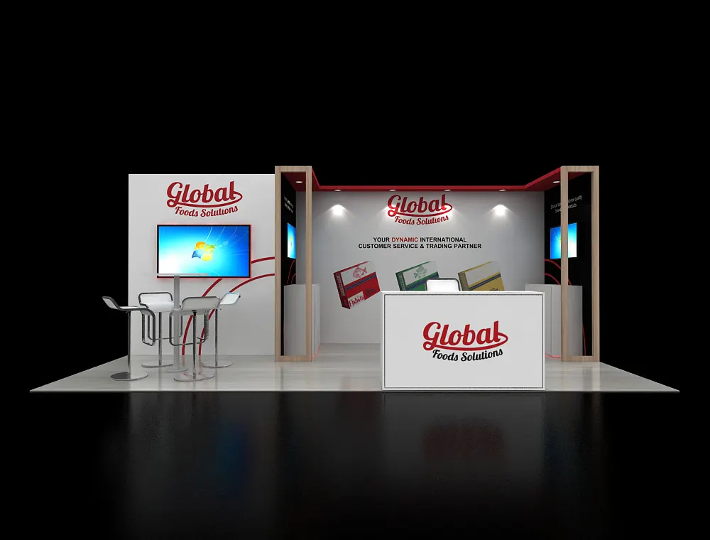 10x20 booth rental services