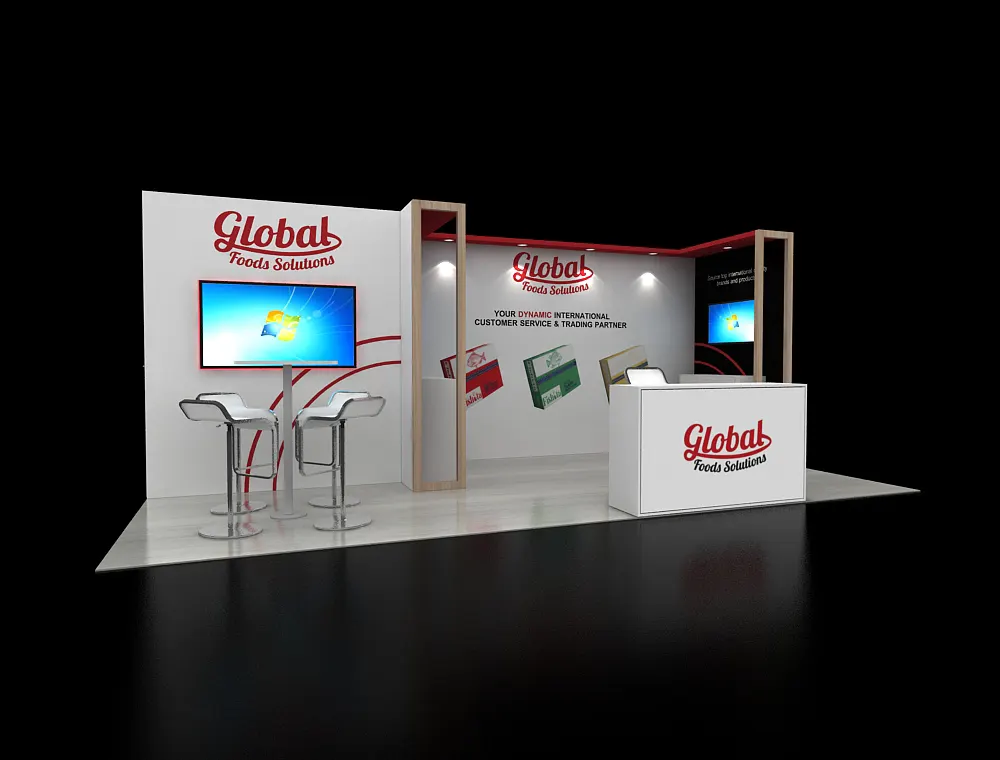 10x20 booth rental services