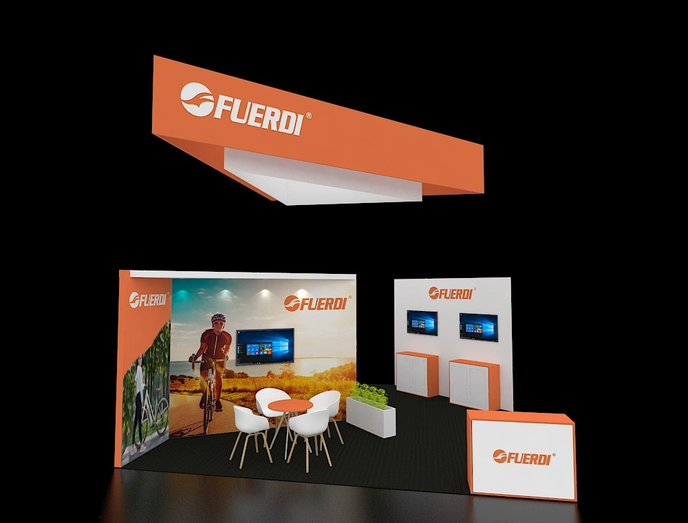 20x20 trade show booth rentals