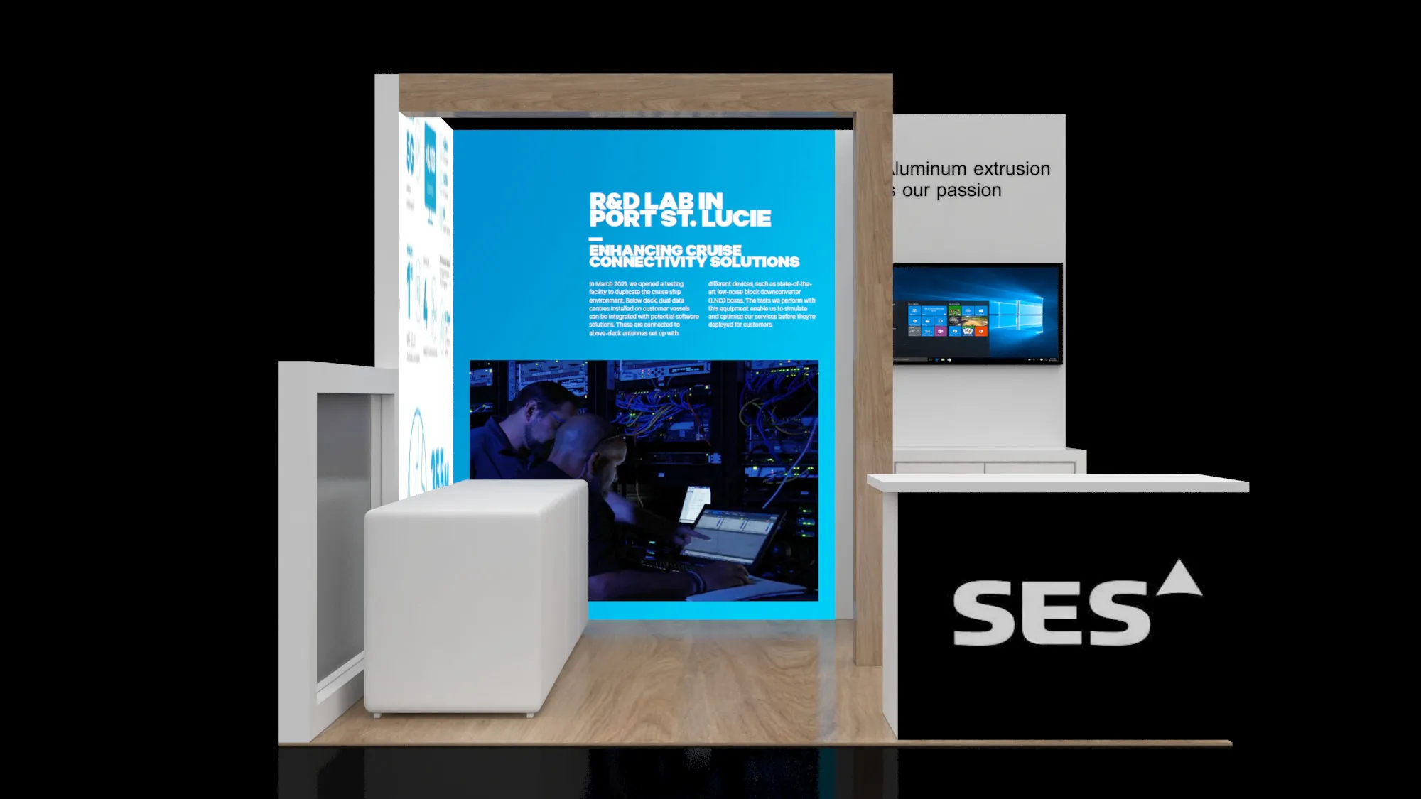 High-quality 10x10 trade show displays