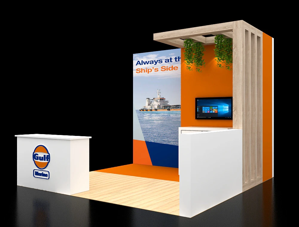 Creative 10x10 vendor booth ideas for exhibitions