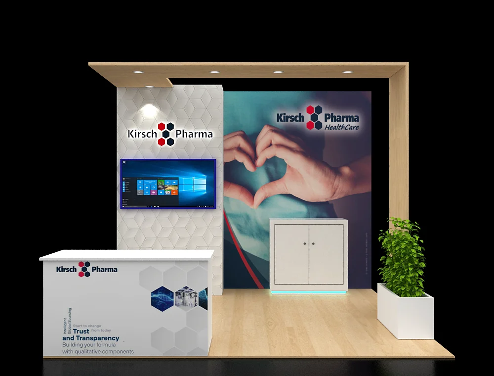 10x10 booth design ideas