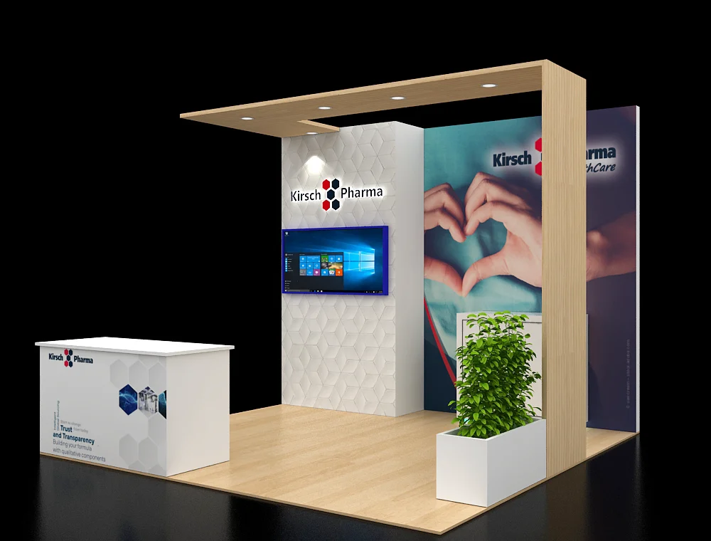 10x10 booth design ideas