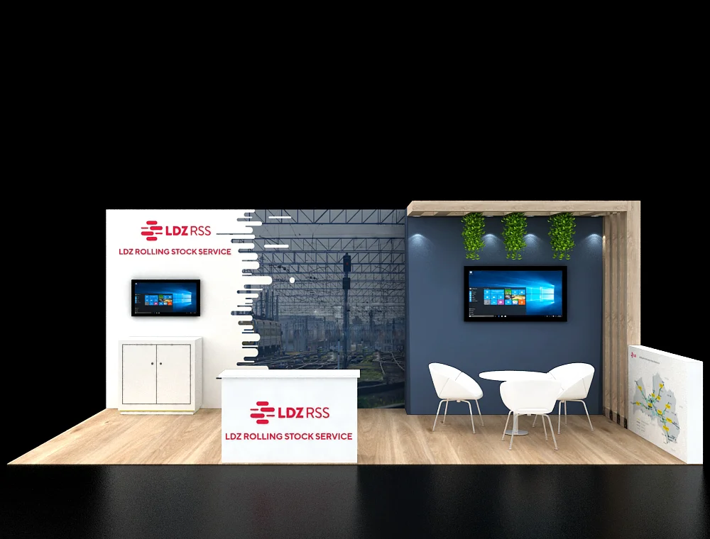 Attractive 10x20 booth display for exhibitions