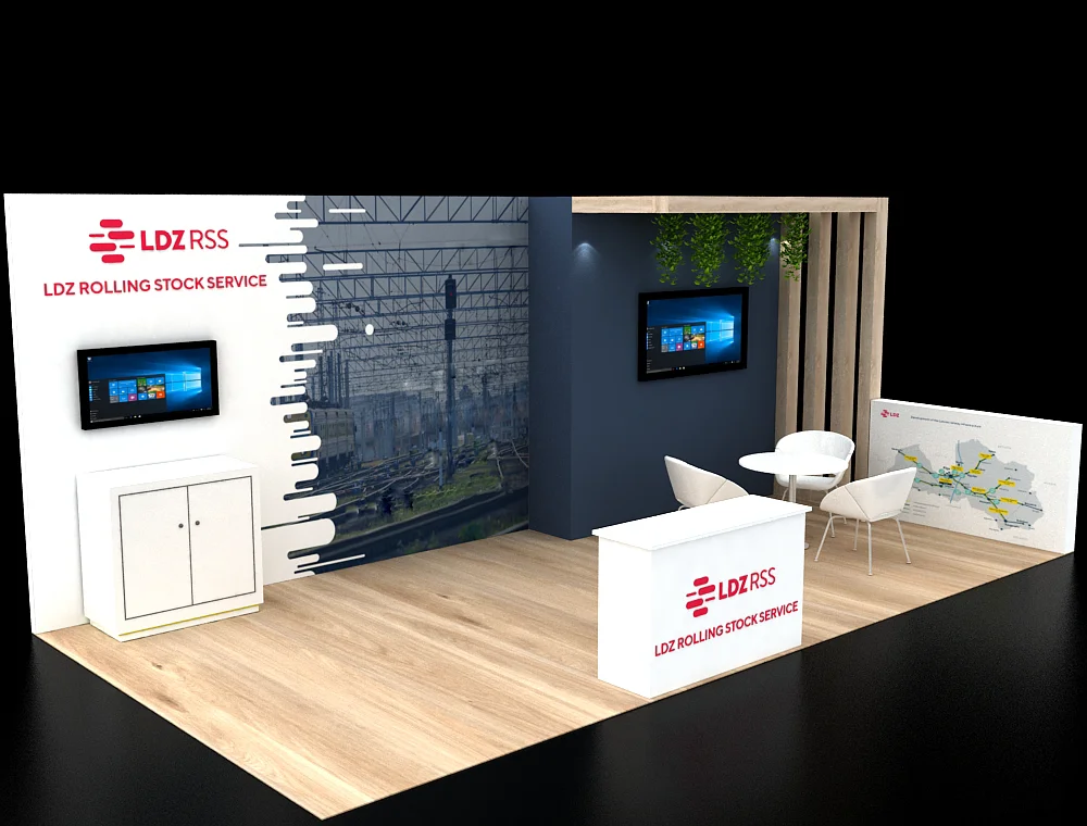 Attractive 10x20 booth display for exhibitions