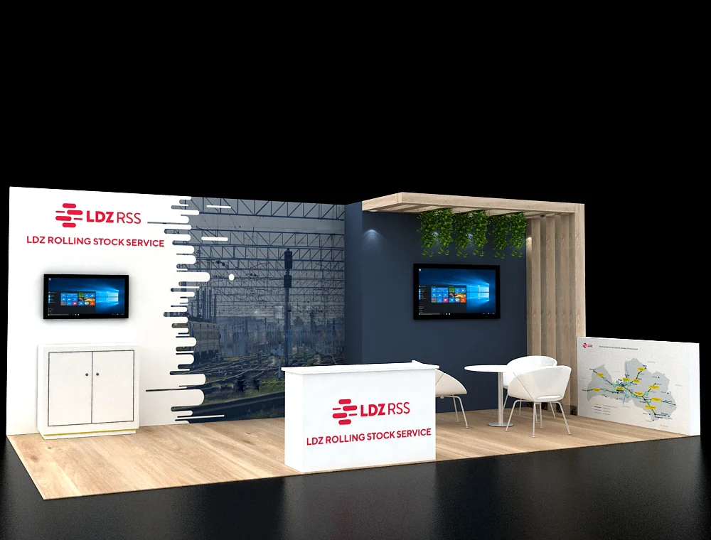 Attractive 10x20 booth display for exhibitions