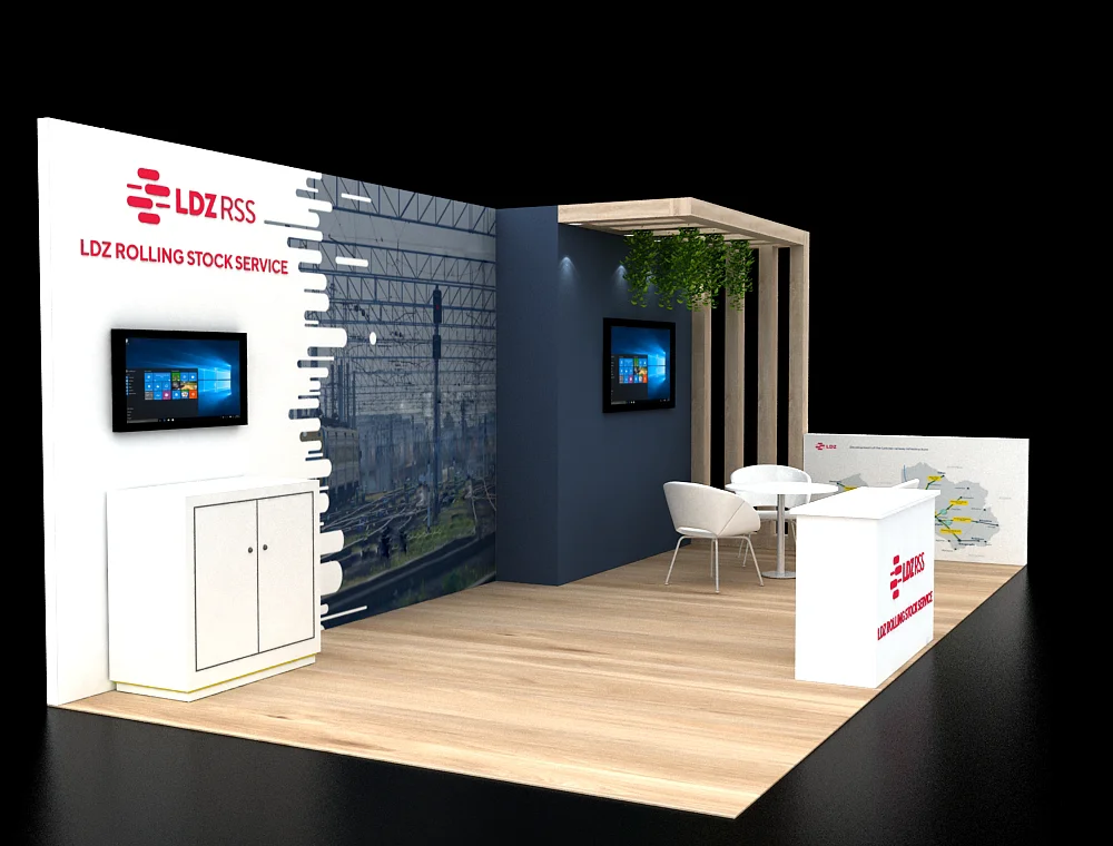 Attractive 10x20 booth display for exhibitions