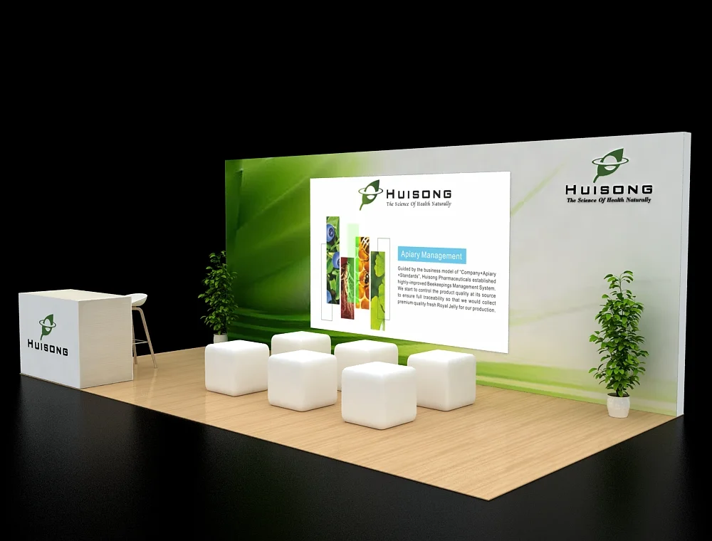 10x20 booth designs