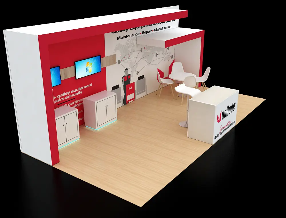 10x20 trade show booth ideas