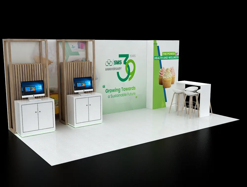 Rent a 10x20 trade show booth for exhibitions