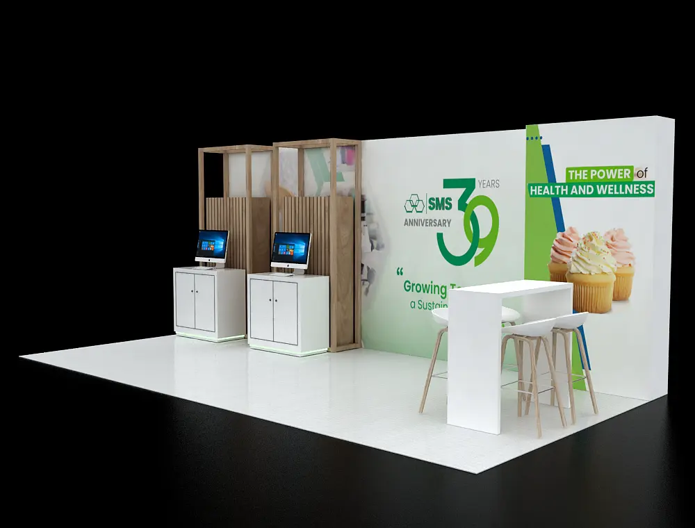 Rent a 10x20 trade show booth for exhibitions