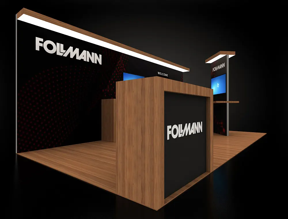 10x20 trade show booth rental setup for events