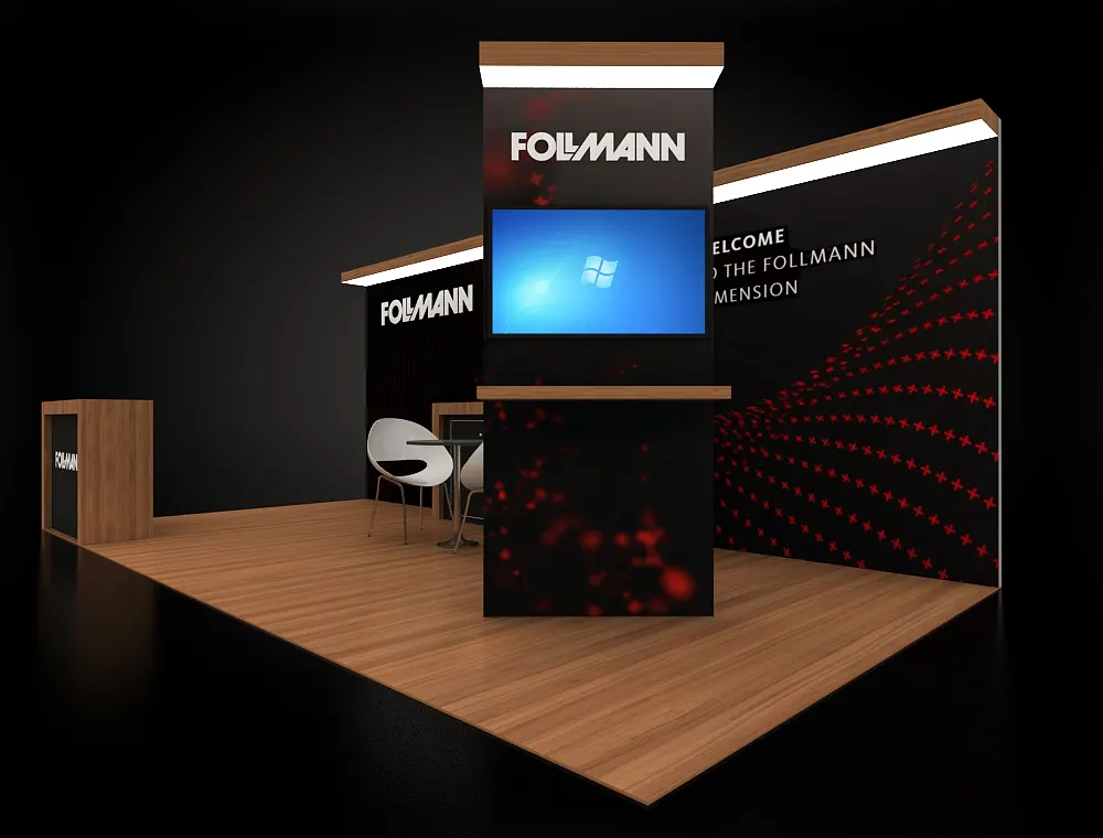 10x20 trade show booth rental setup for events