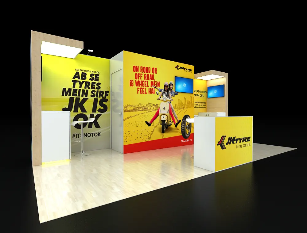 Creative 10x20 booth concepts