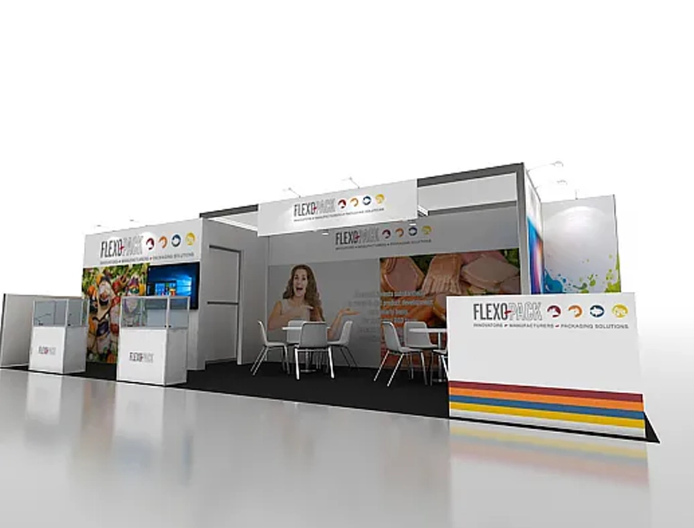 10x30 trade show booth rental