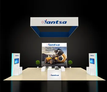 Professional 20x30 trade show booth design