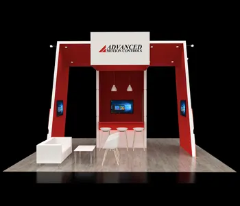 Image of 20x20 trade show booth rentals