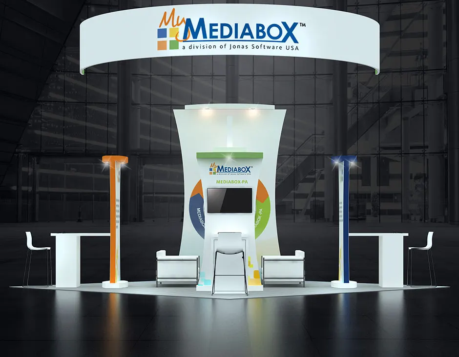 20x20 trade show booth