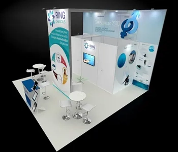 Efficient 20 x 20 booth for trade shows