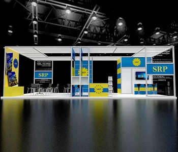 20x40 trade show booth rental