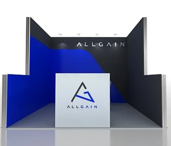 10x10 booth design