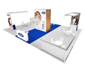 30x40 trade show booth rental