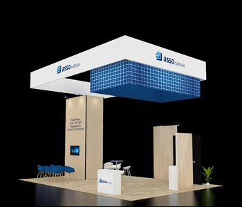 20x30 customize trade show booth rentals